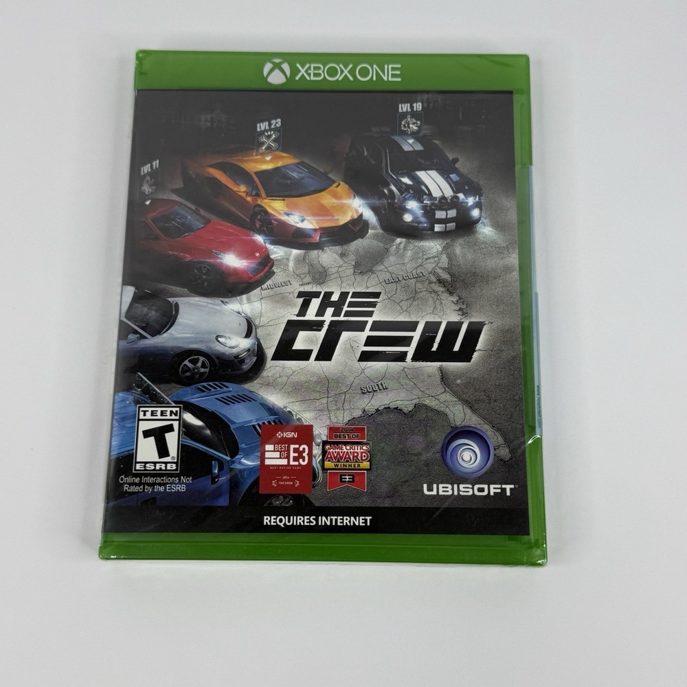 The Crew (Microsoft XBox One, 2014) Brand New Factory Sealed